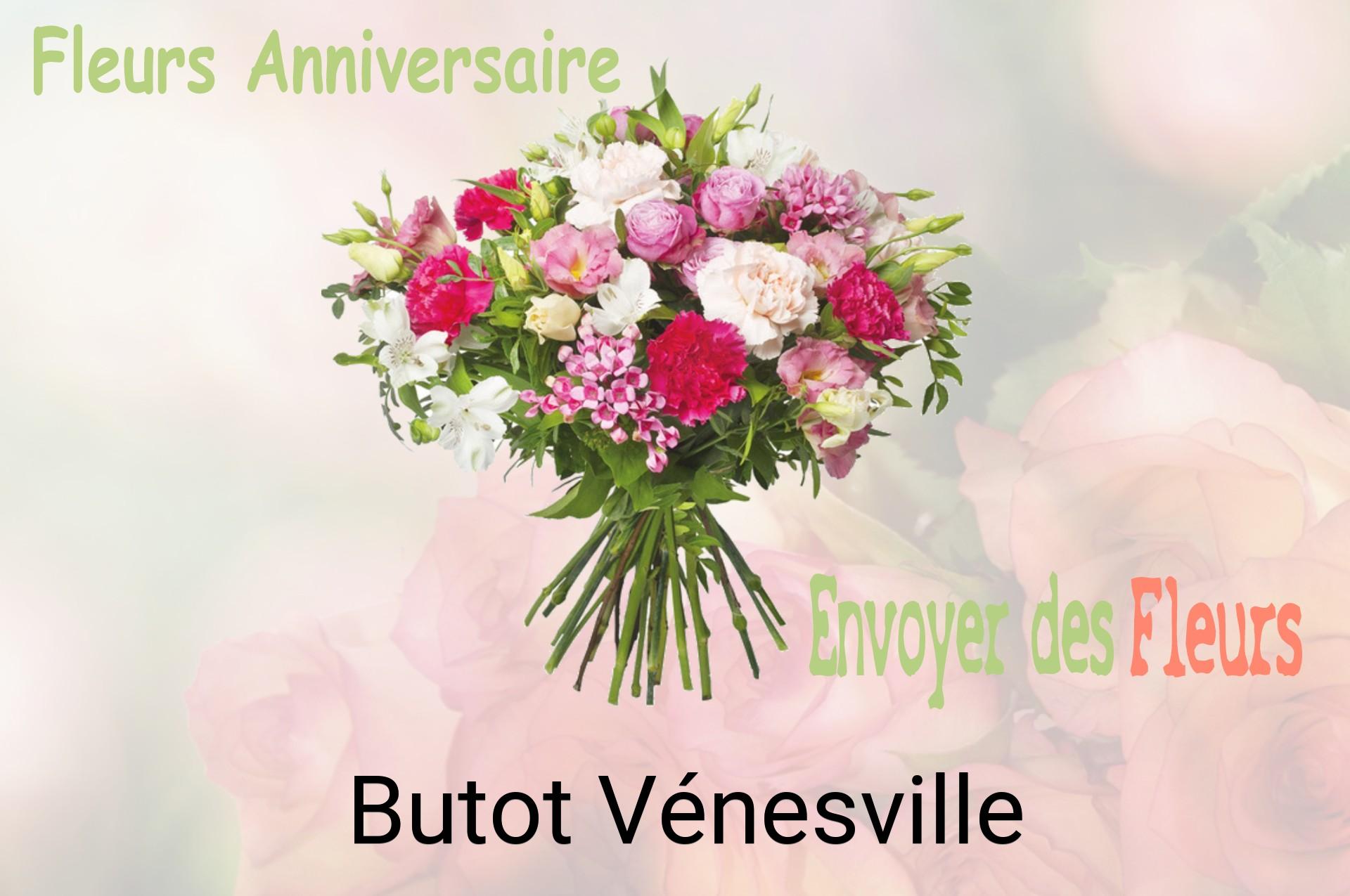 Bouquet de fleurs d’anniversaire livré à Butot-Vénesville