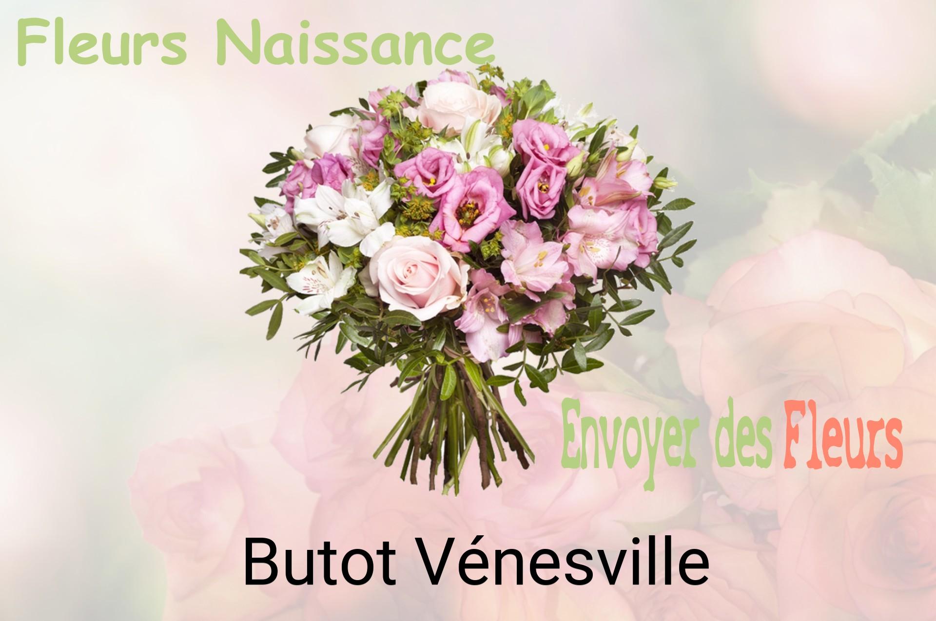 Bouquet de fleurs de naissance livré à Butot-Vénesville